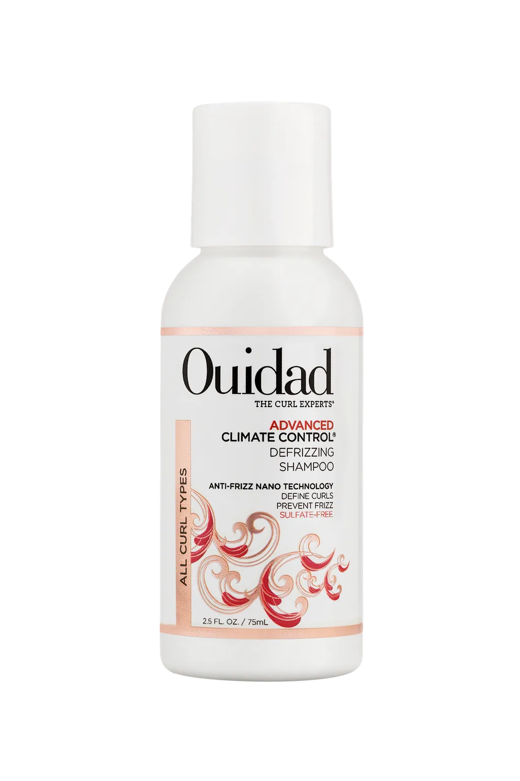 Ouidad Climate Control Defrizzing shampoo and conditioner set for frizz-free curls in any weather