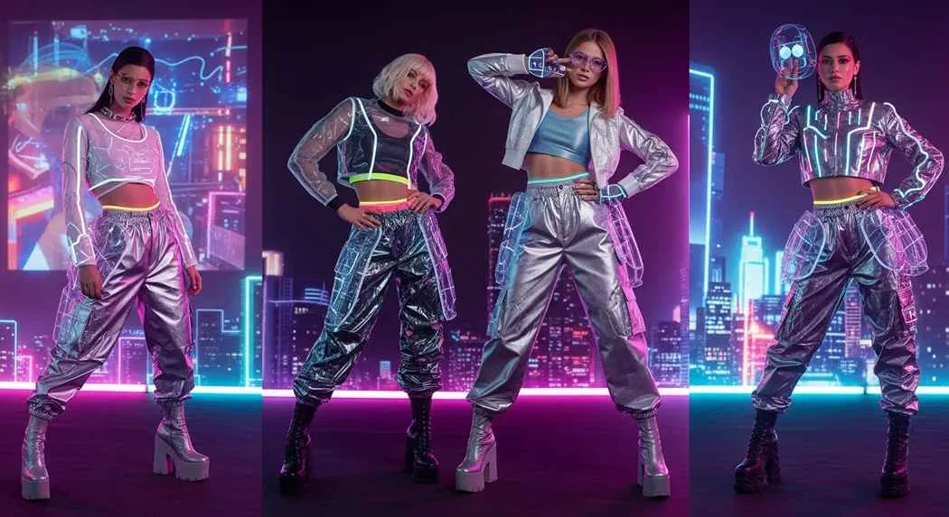 Futuristic Y2K Looks