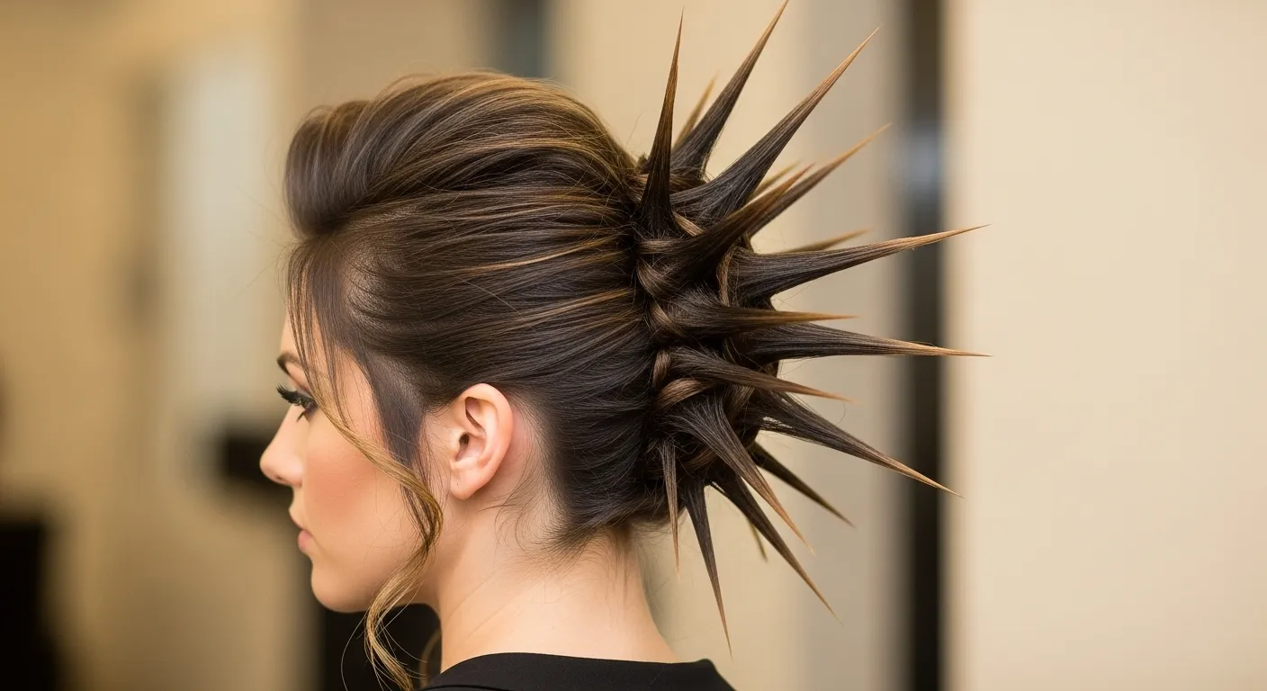 Spiky Updos hairstyle